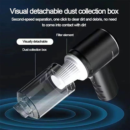 2 in 1 Wireless Car Vacuum Cleaner Charging High Suction Car Household Fully Automatic Power Cleaning Appliance Vacuum Cleaner