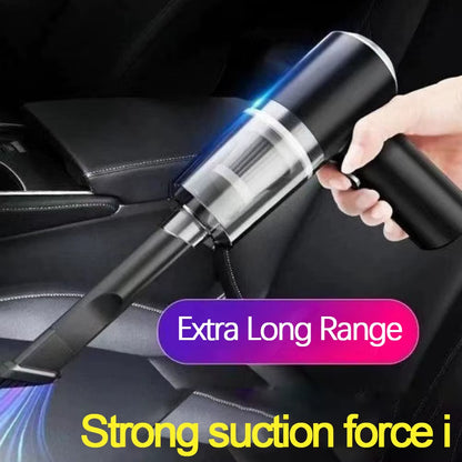 2 in 1 Wireless Car Vacuum Cleaner Charging High Suction Car Household Fully Automatic Power Cleaning Appliance Vacuum Cleaner