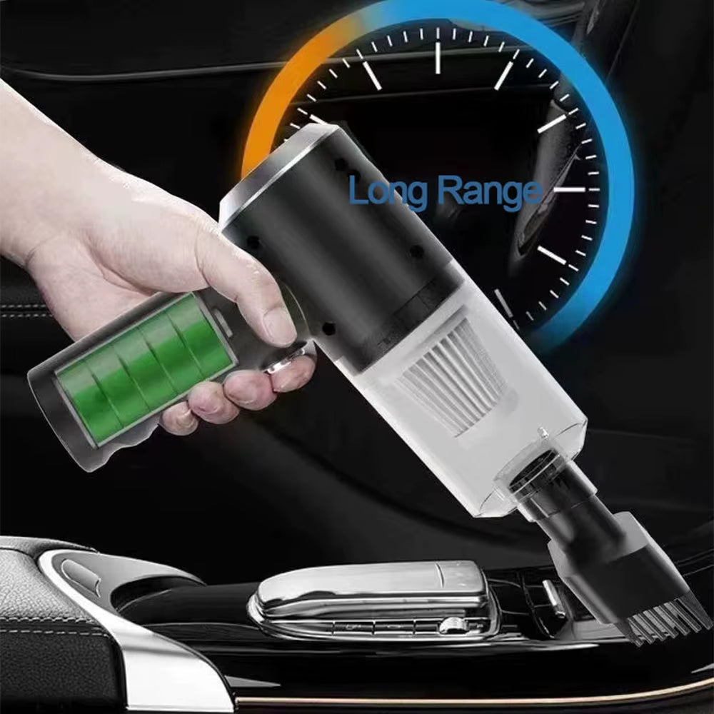 2 in 1 Wireless Car Vacuum Cleaner Charging High Suction Car Household Fully Automatic Power Cleaning Appliance Vacuum Cleaner